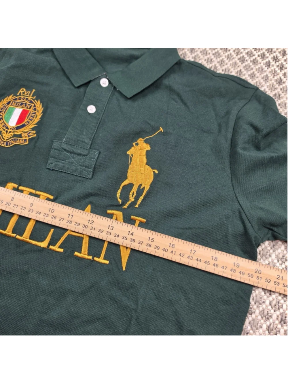 Big Pony City Polo Shirts L Dubai Milan Chicago Lot of 3
